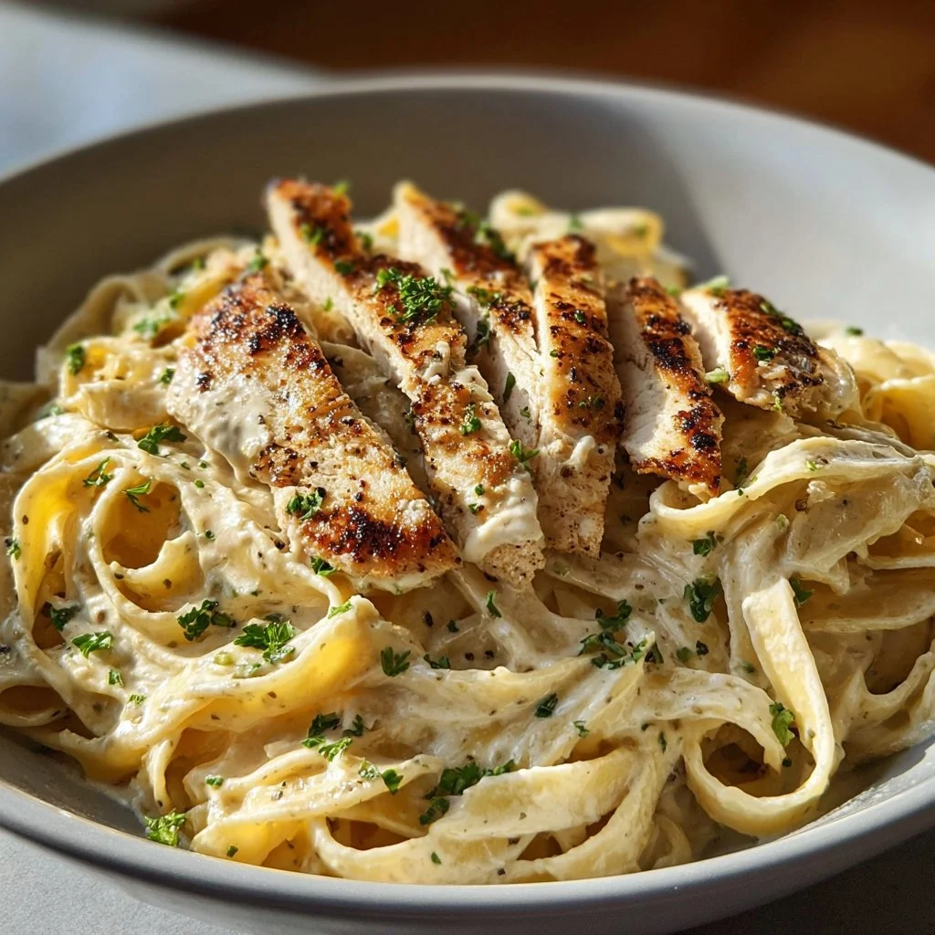 Creamy Cajun Chicken Pasta prepared with five ingredients in 30 minutes