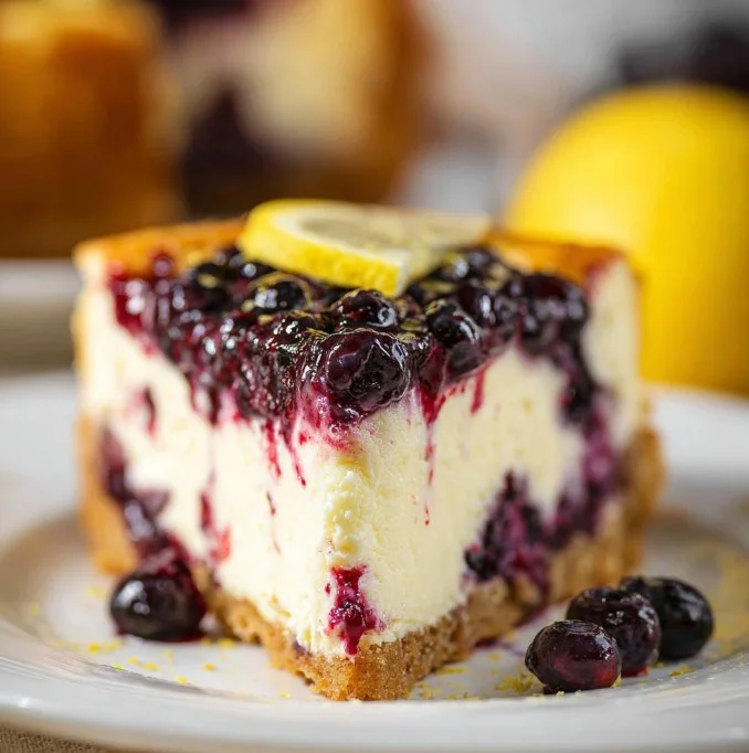 Lemon Blueberry Cheesecake