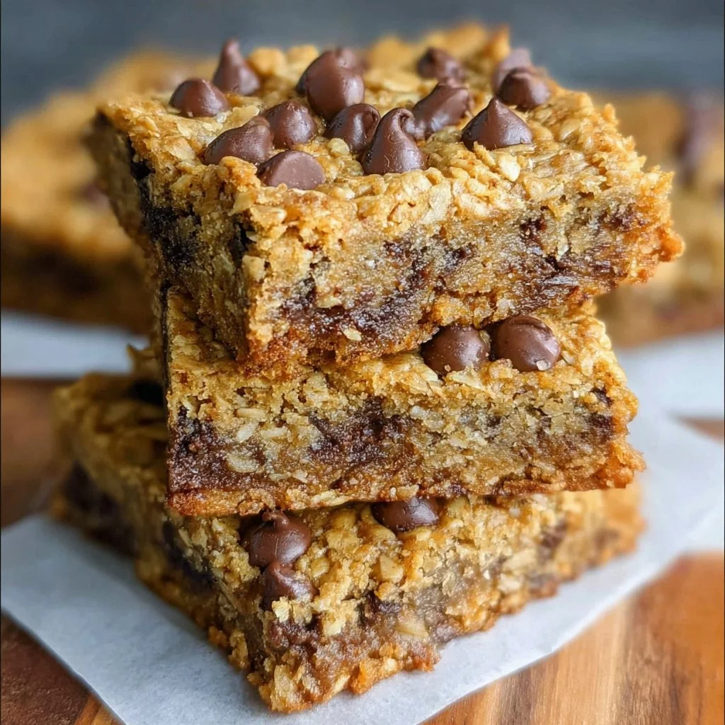 Oatmeal Chocolate Chip Bars