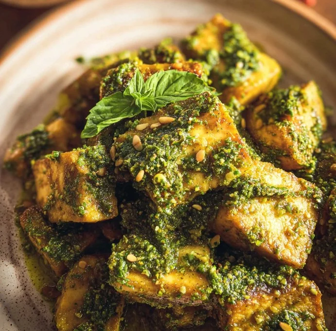 Pesto Tofu