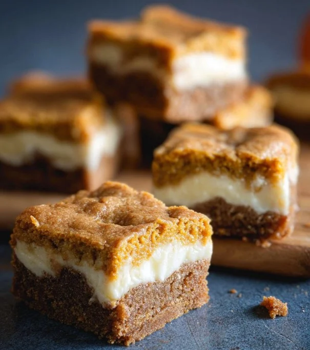 Pumpkin Cream Cheese Bars