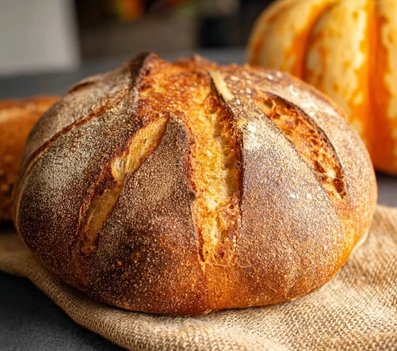 Pumpkin Sourdough Bread