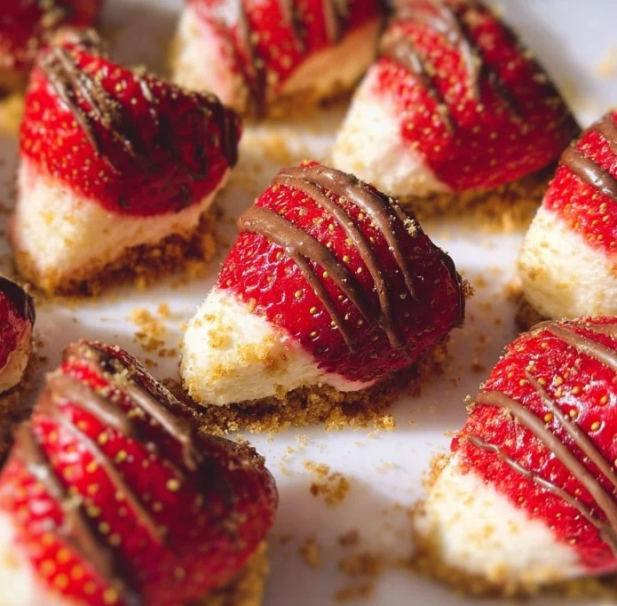 Strawberry Cheesecake Bites