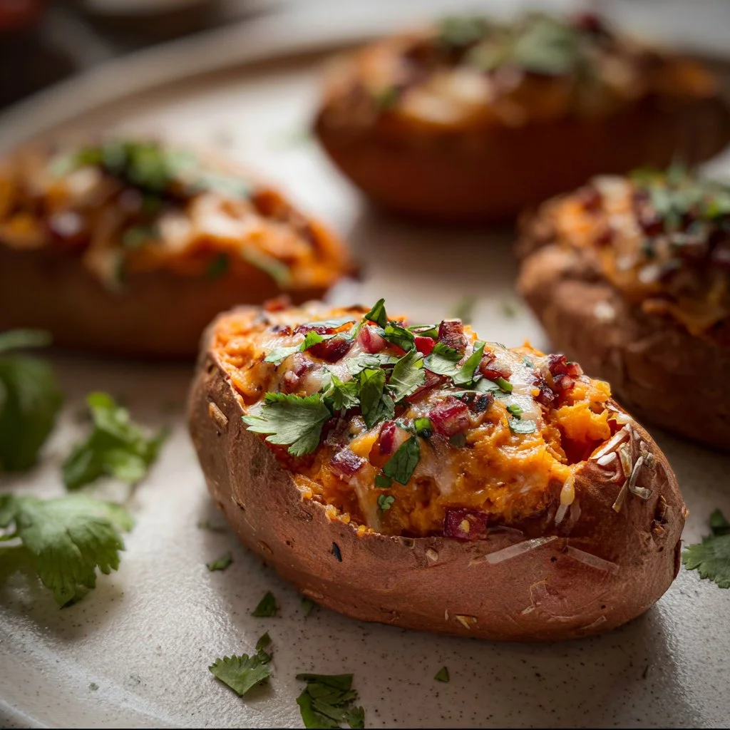 Stuffed Sweet Potatoes recipe
