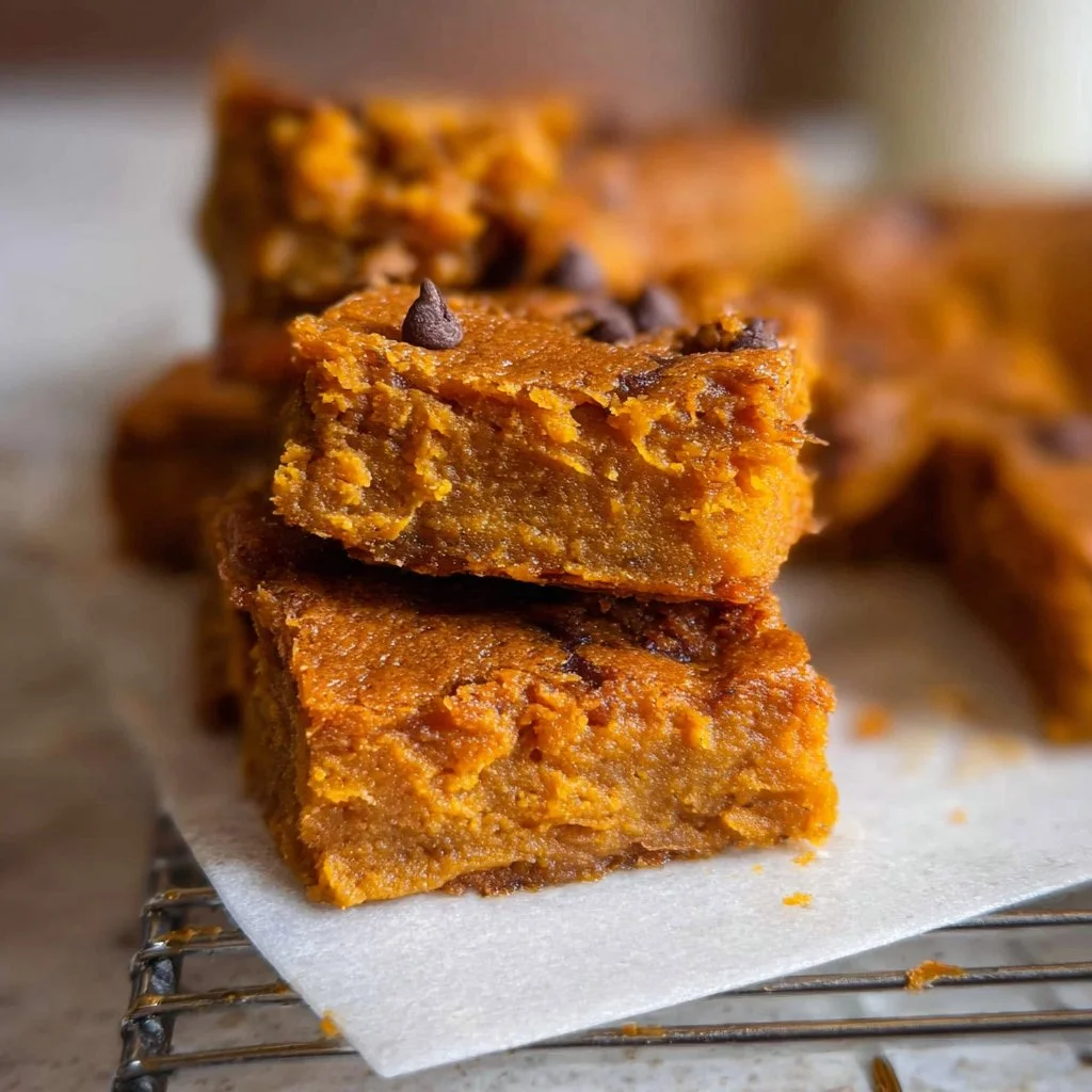 Sweet Potato Blondies