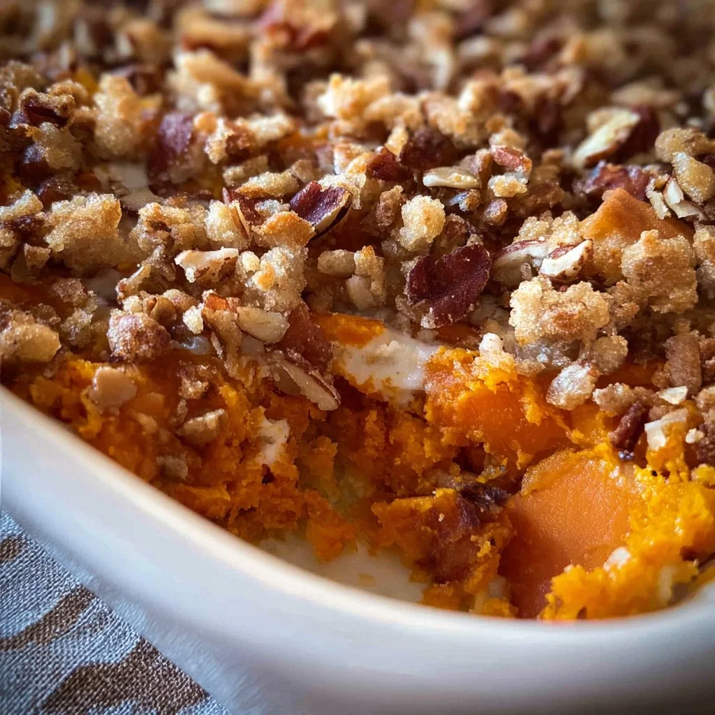 Sweet Potato Crunch Casserole