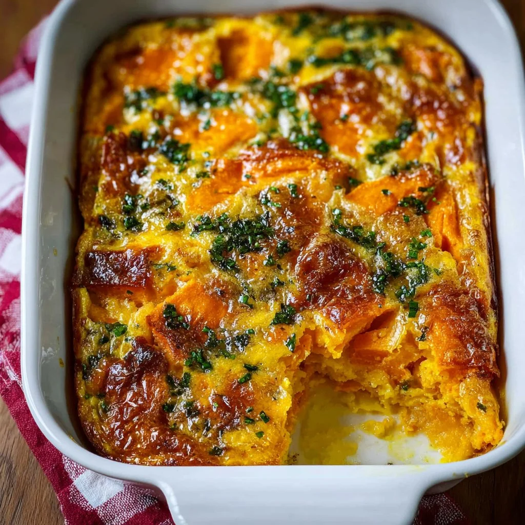 Sweet Potato Egg Casserole