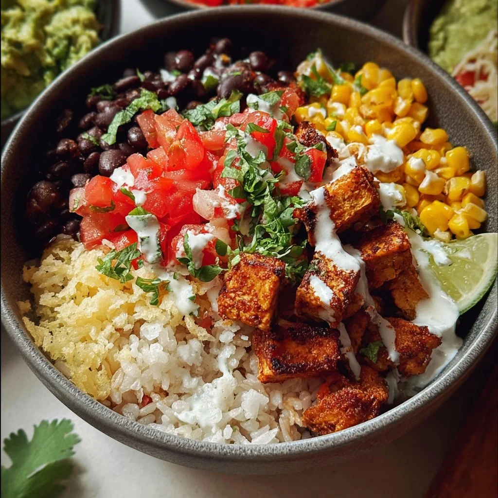 Tofu Burrito Bowl
