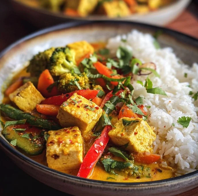 Tofu Coconut Curry