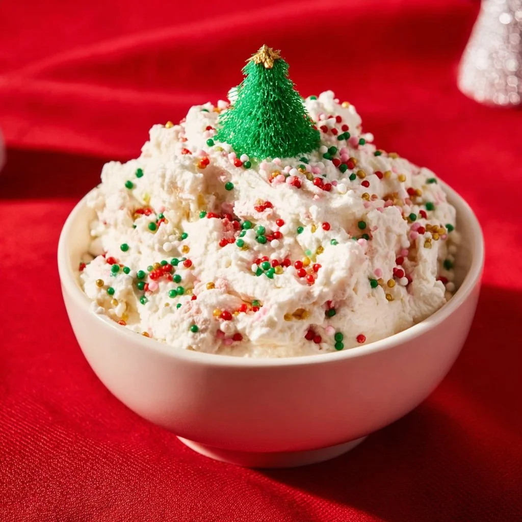 Delicious Christmas Tree Cake Dip served in a festive bowl for holiday parties