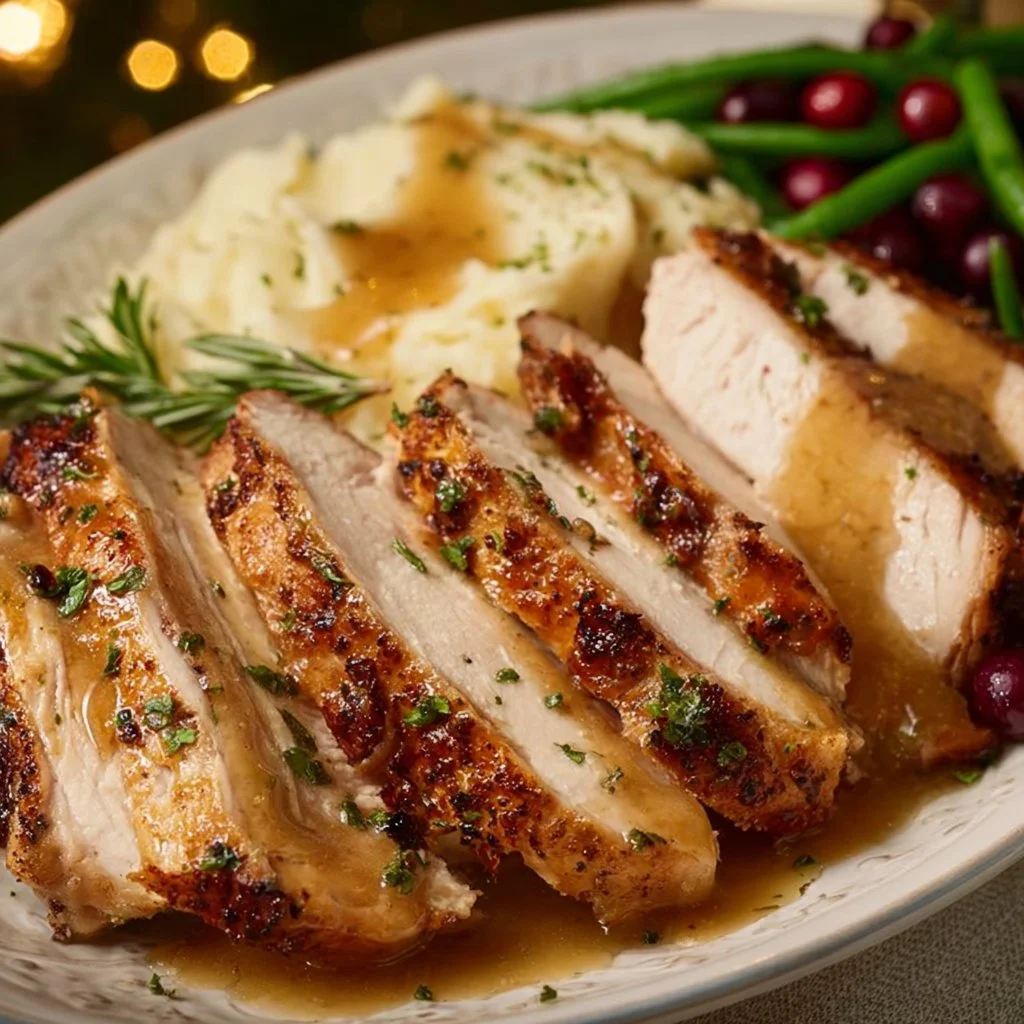 Slow-cooked crockpot turkey breast recipe for tender and delicious meals