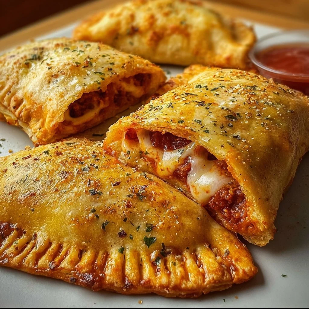 Delicious high protein pizza hot pockets packed with flavor and nutrients.