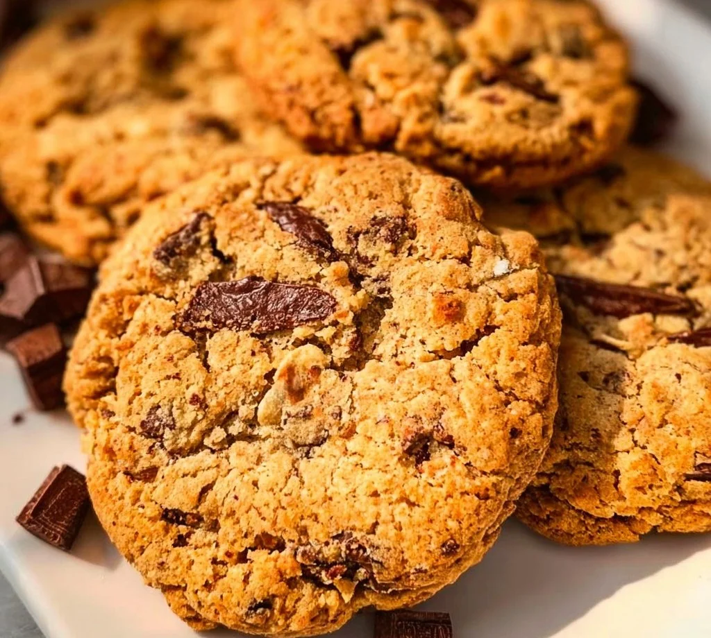 Delicious Neiman Marcus cookies arranged on a stylish platter.