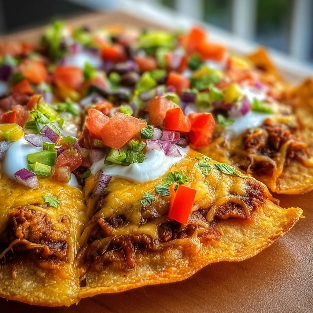 Delicious Taco Bell Mexican Pizza with toppings of beef, cheese, and tomatoes