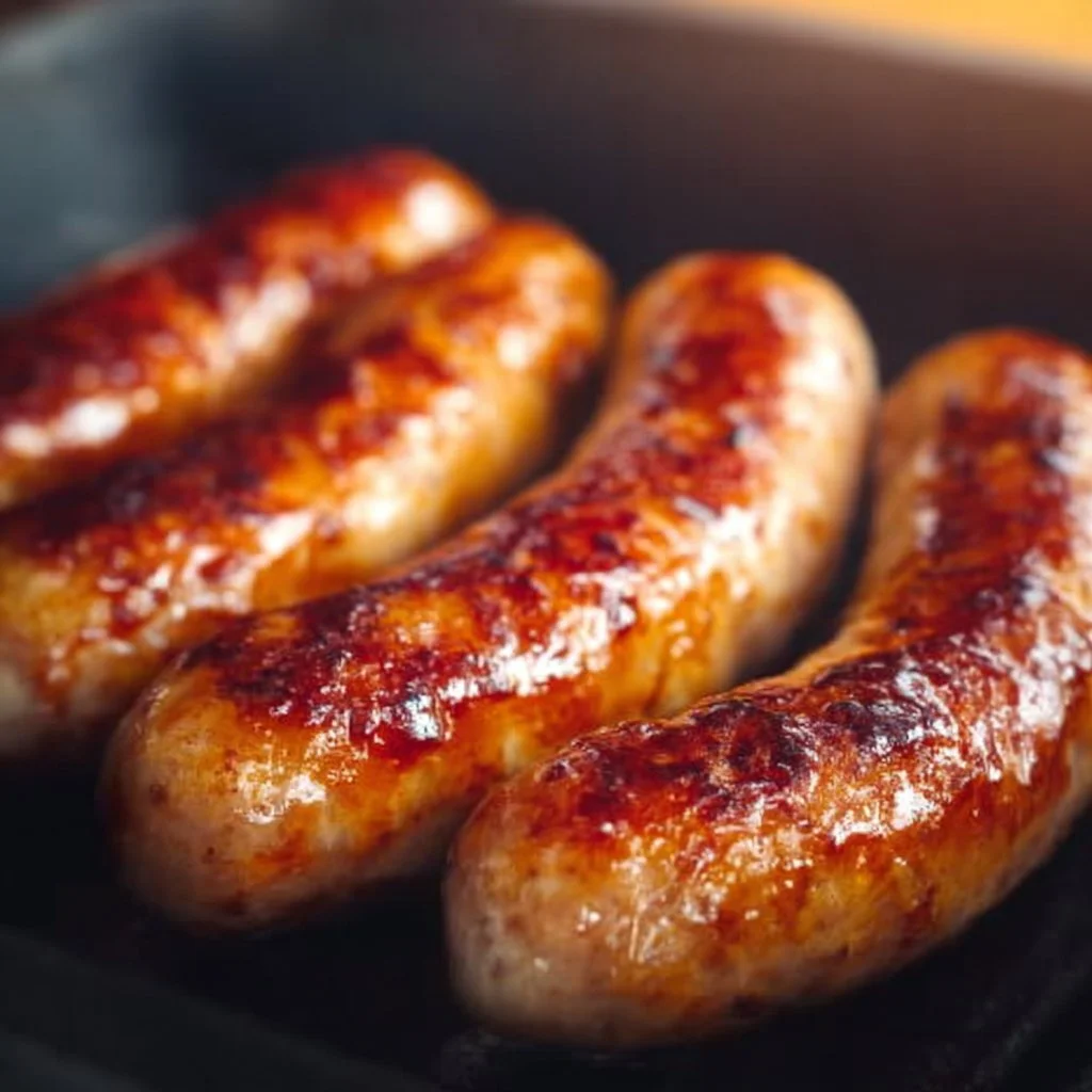 Air Fryer Sausage Guide with tips for cooking delicious sausages