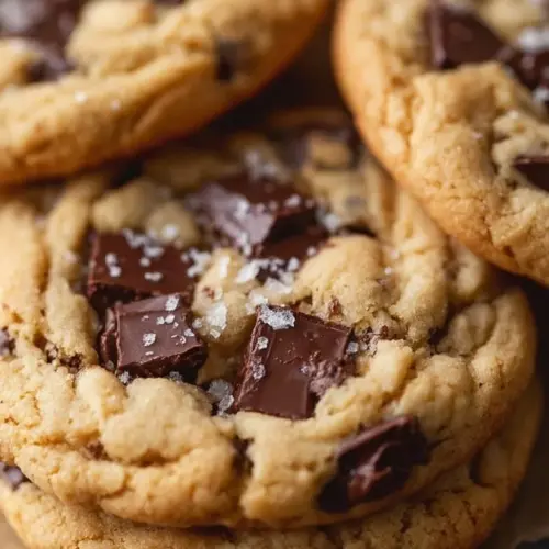 Delicious chewy protein chocolate chip cookies baked to perfection