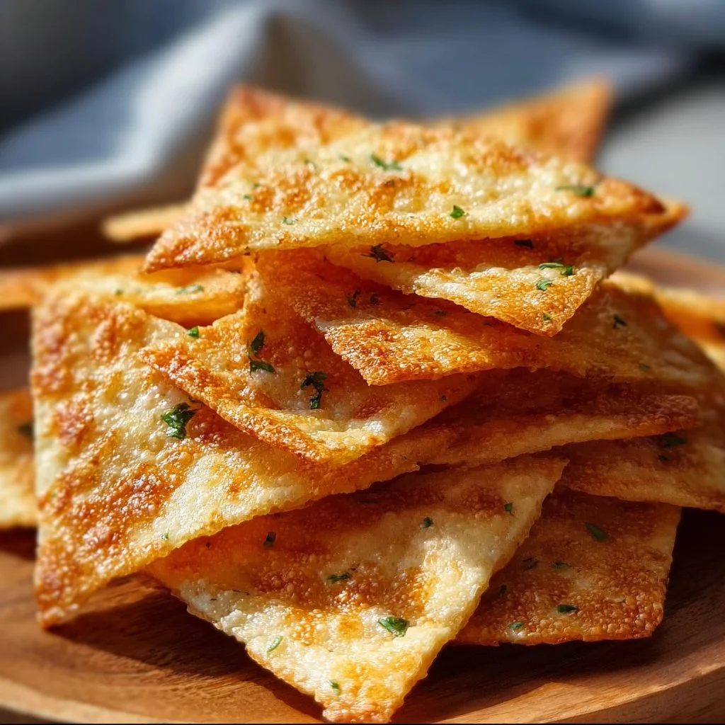 A bowl of crunchy cottage cheese chips, a healthy and tasty snack option.