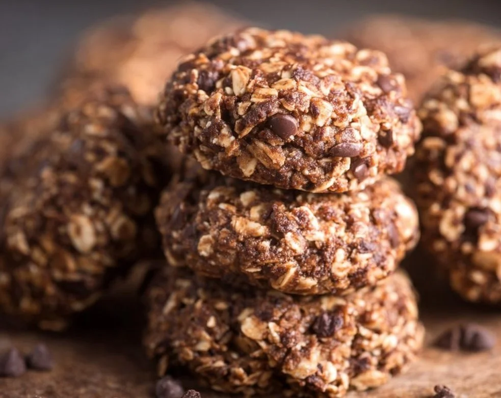 Healthy no bake cookies made with natural ingredients for a guilt-free treat.