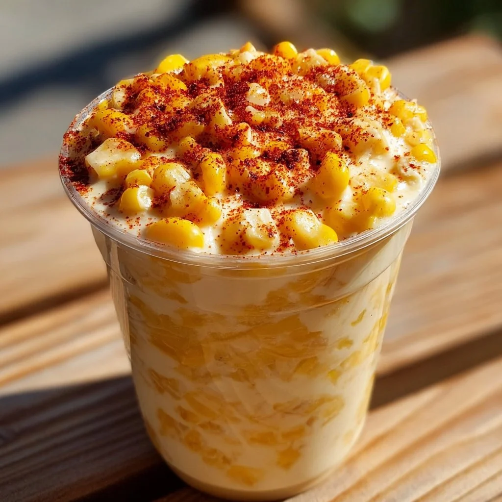 Delicious Mexican Street Corn (Elote) topped with cheese and spices