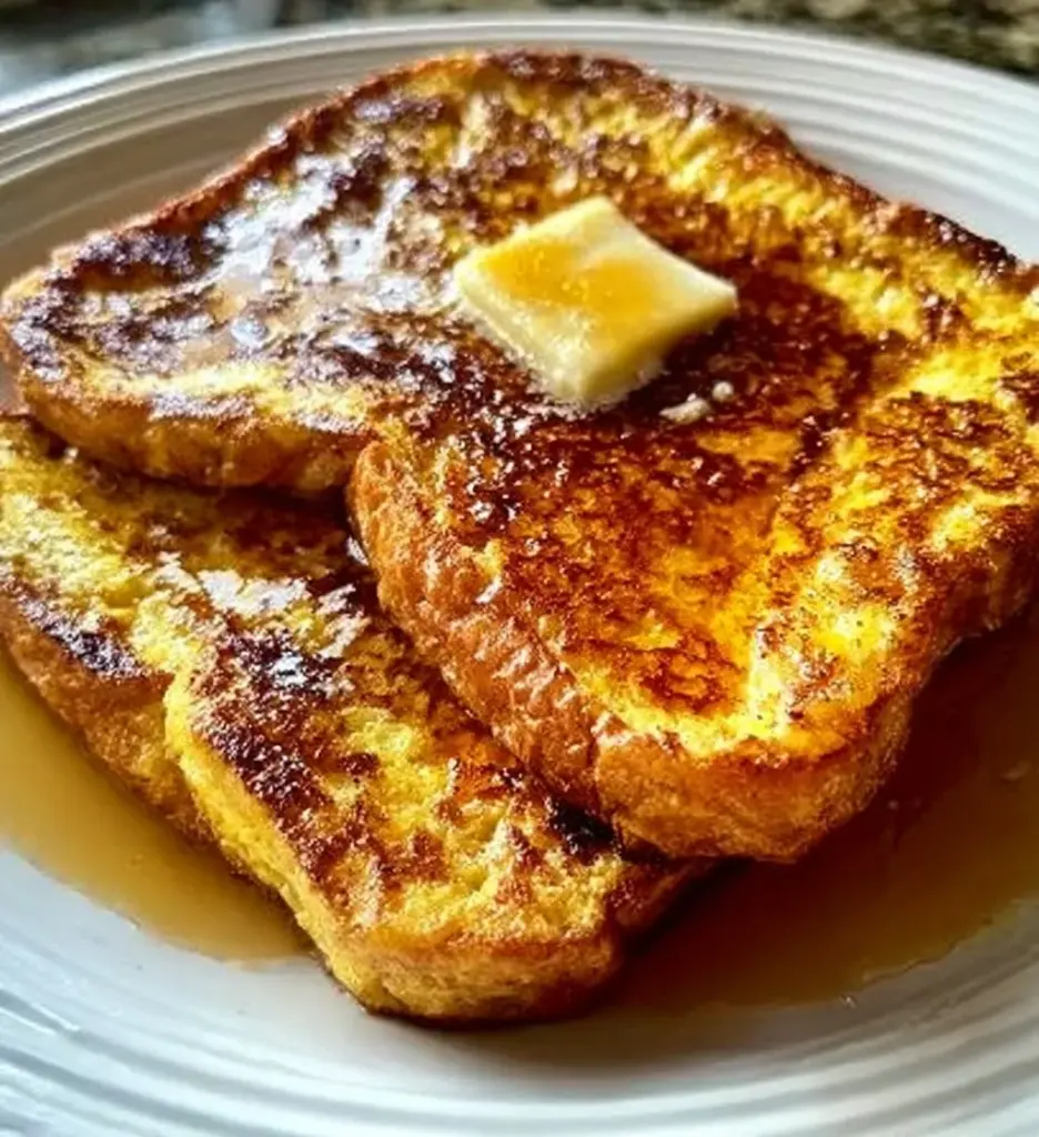 Delicious air fryer French toast ready in 3 minutes for a quick breakfast.