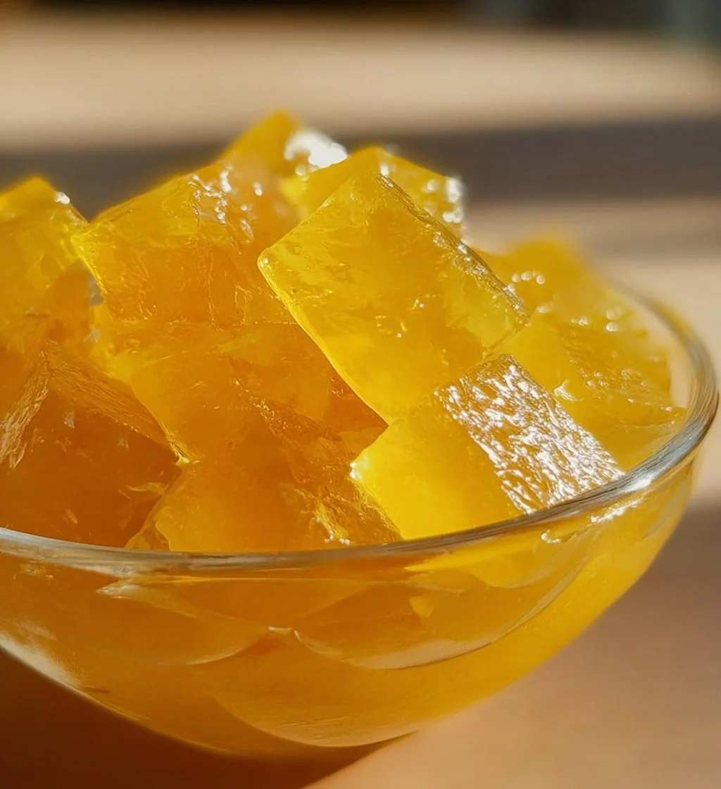 Delicious gelatin trick dessert recipe with step-by-step instructions