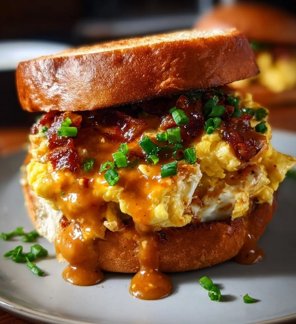 Chipotle breakfast sandwich with fresh ingredients and bold flavors