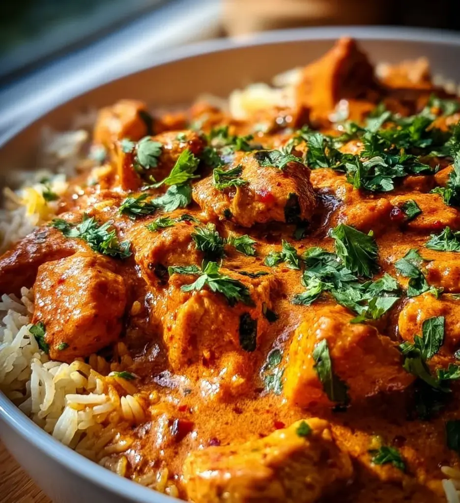 Delicious Moroccan Chicken and Rice in a one-pan dish