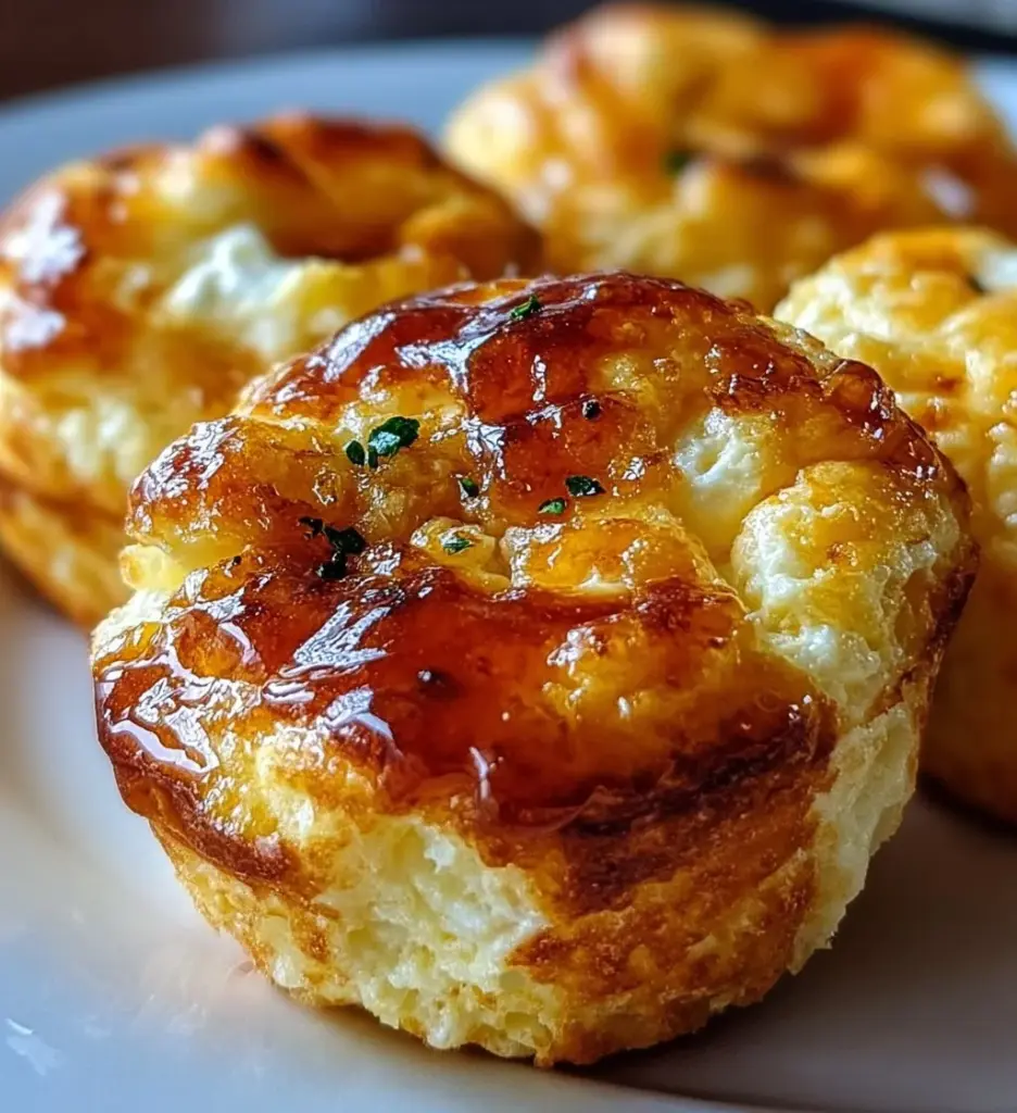 Fluffy cottage cheese egg muffins baked to perfection for a healthy breakfast option.