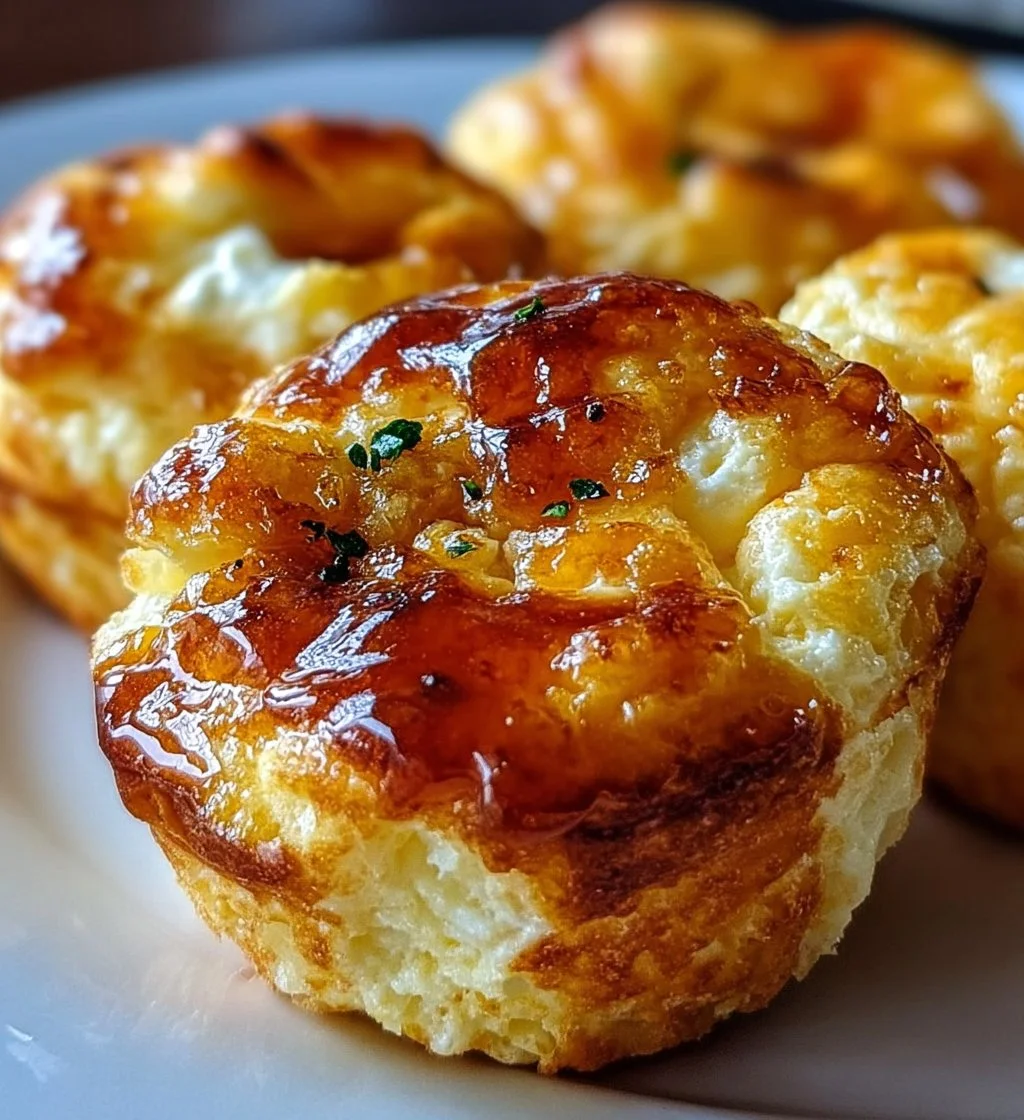Fluffy cottage cheese egg muffins baked to perfection for a healthy breakfast option.