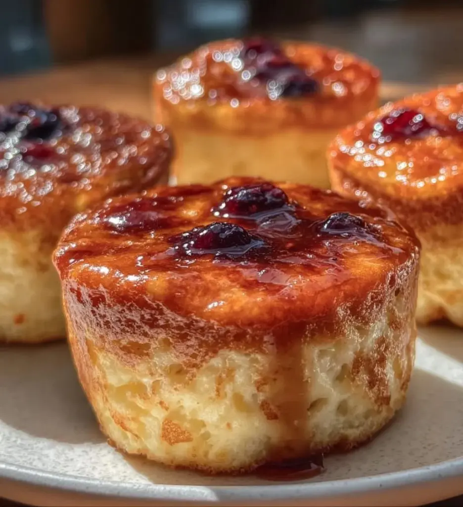 High protein pancake muffins with 25g protein, perfect for a healthy breakfast.