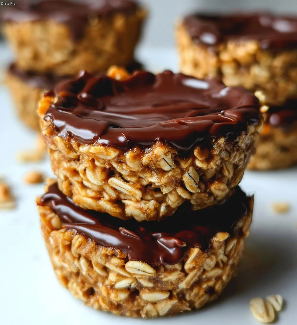 No Bake Peanut Butter Granola Cups for a healthy snack