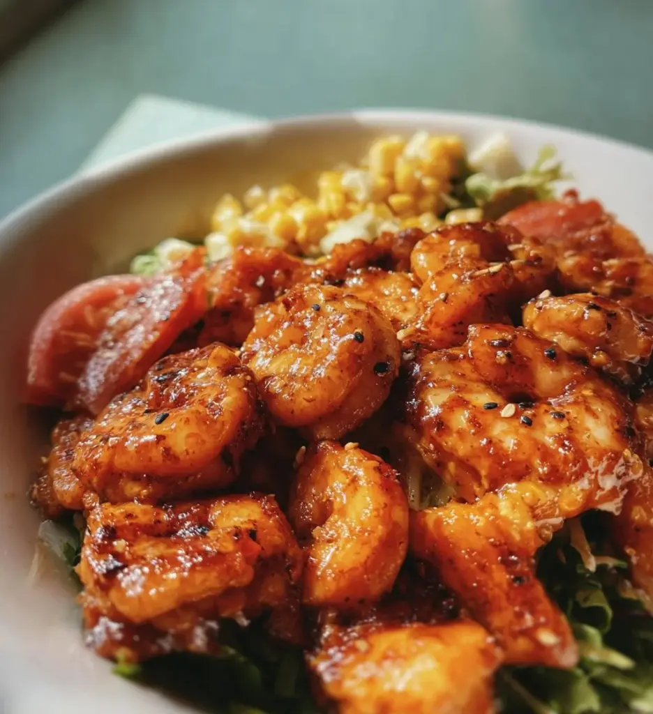 Protein-packed bowl filled with colorful veggies, grains, and lean protein.